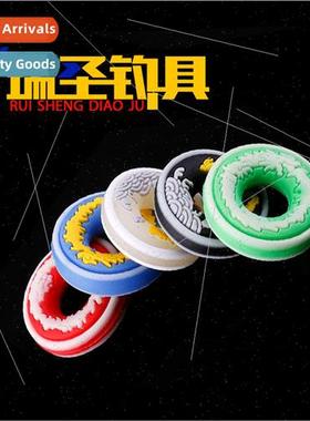 Fishing dragon rod stop -slip o-ring plastic color backstop