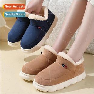 Indoor package heel cotton shoes winter new couples outside