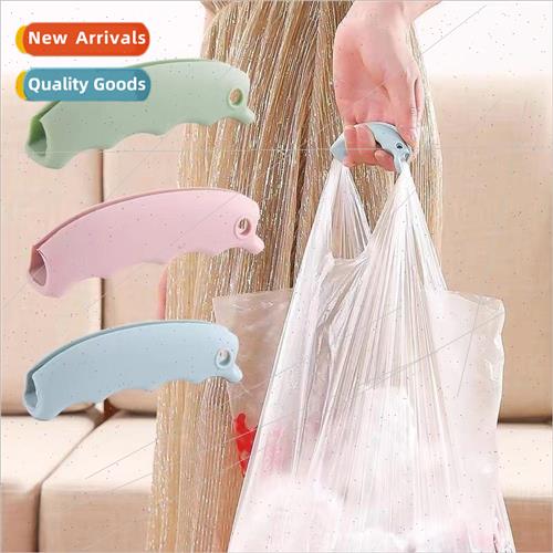 Com适用table carry plastic bag carry handle grocery handbag