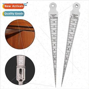 High Precision Stainless Bore Gap Taper Steel Ruler