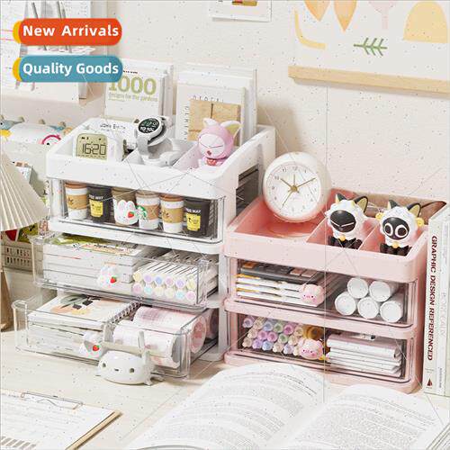 Desktop organizer drawer cosmetic organizer dormitory large-