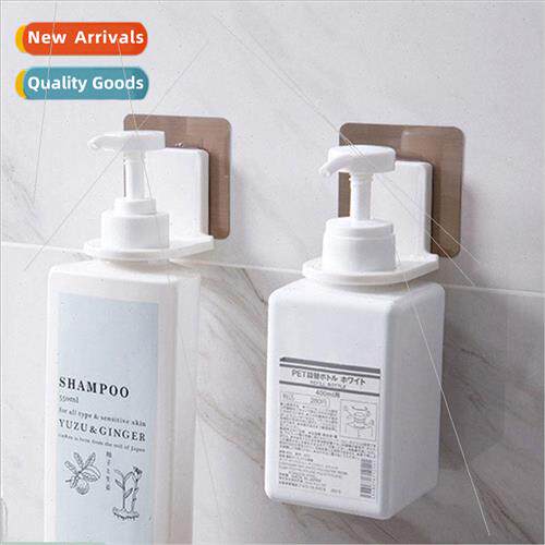 No-hole magic stick shower gel hanging rack bathroom wall sh
