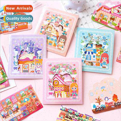 Sweet Dream Home Big Scene Organs Stickers Quiet Book Teen G
