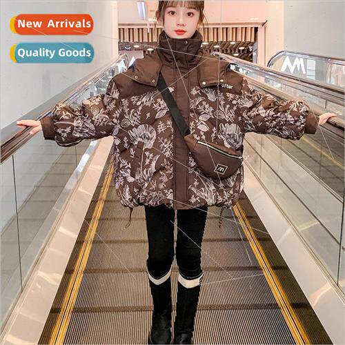 Girls down jacket winter 2023 new 适用eign- childrens clothi