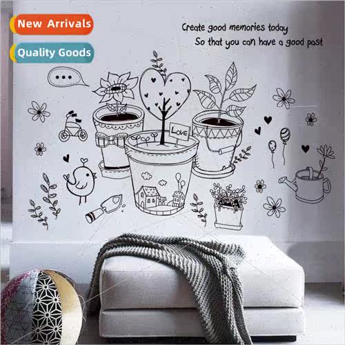 XL7227 wall sticker third generation removable wall sticker