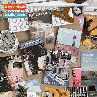 Wanderer record sticker book landscape magazine cover handbo