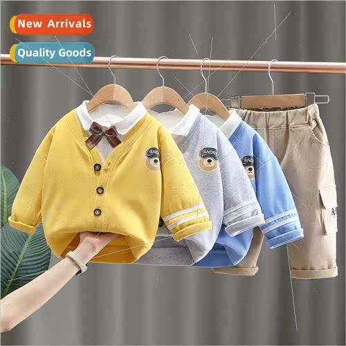 Boys suit spring and fall 适用eign 2023 new baby clothes bab