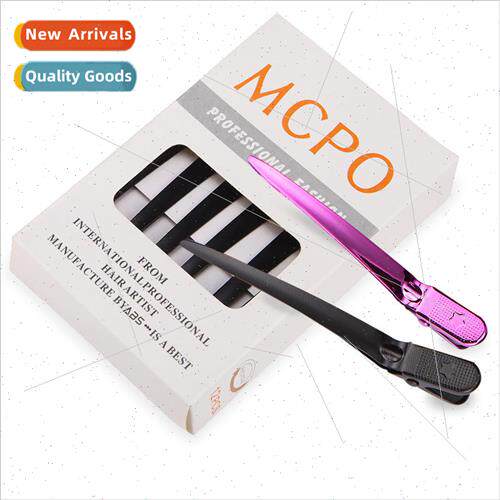 new steel clip electroplated hair clips frosted hair clips c
