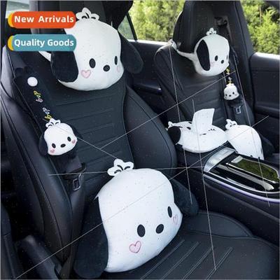 Car headrest cute cute girl pacha pillow car pillow waist pi