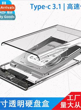 USB3.1 Type-C Transparent Enclosure HDD Enclosure 3.1 Laptop