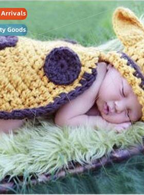 Yellow deer one-piece baby hundred days photo full moon phot