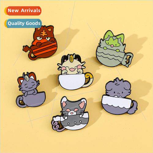 Creative cartoon cute Pokémon brooch Pokémon Pokemon Meow