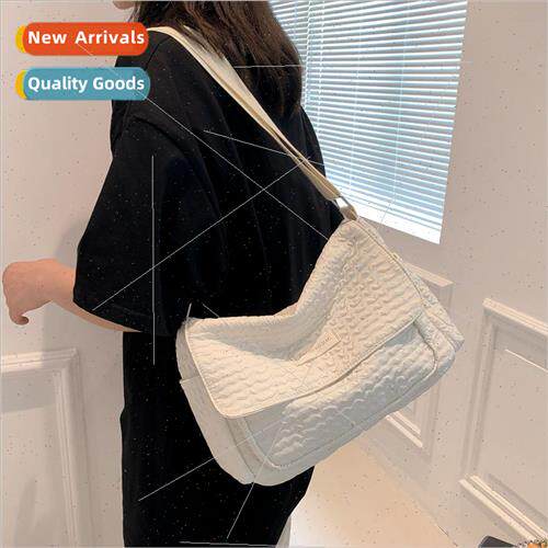 Bag female 2023 new Korean pleated cloud bag small fresh stu