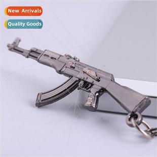 model ak47 weapon Game pendant gun keychain dm1156