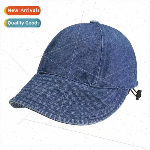 2023 Fall and Winter Vintage Washed Cowboy Duck Tongue Fishe