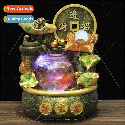 Upgrade asure bowl wealth rolling water wheel indoor and out