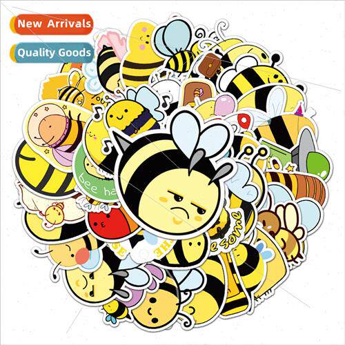 51 cartoon bee cute diy decorative stickers tablet computer