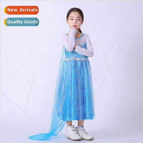 Frozen Kids Elsa elsa Queen Dresses Kids Girls Dresses Child