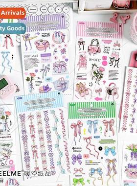 -adhesive stickers pink dependence series Korean cute dreamy