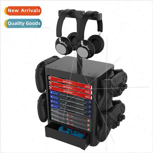 Xbox seriesxgamepad disc tray organizer stand PS5 5-in-1 sto
