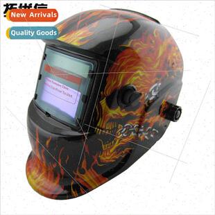 Welders cap*Automatic solar-powered light-changing mask*Tig