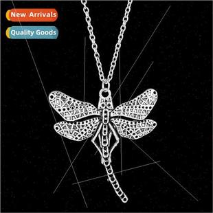 Jewelry personalized retro dragonfly necklace pendant fashio