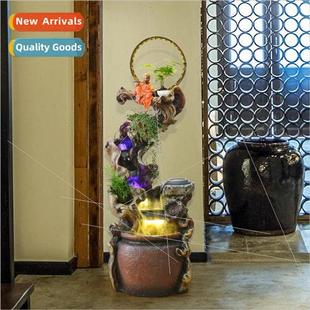 floor ornaments entrance landscape flowing Fountain water