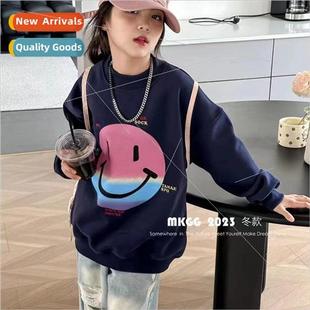 new 2023 the Korean winter and fall sweater Childrens