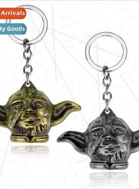 Star Wars Star Wars Master Yoda Mask Keychain Metal Keyring