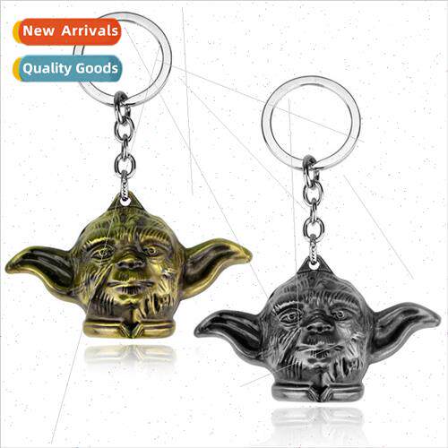 Star Wars Star Wars Master Yoda Mask Keychain Metal Keyring