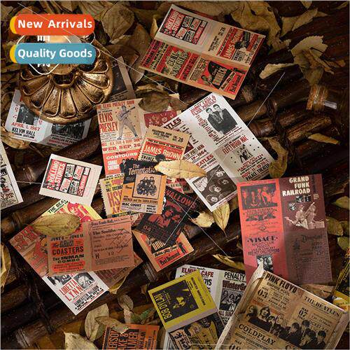 Vegetable Paper Vintage Story Series terary Poster Handbook