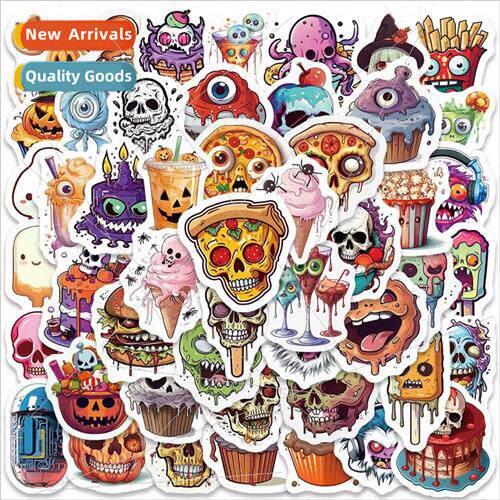 50 Halloween new horror graffiti food stickers luggage skate