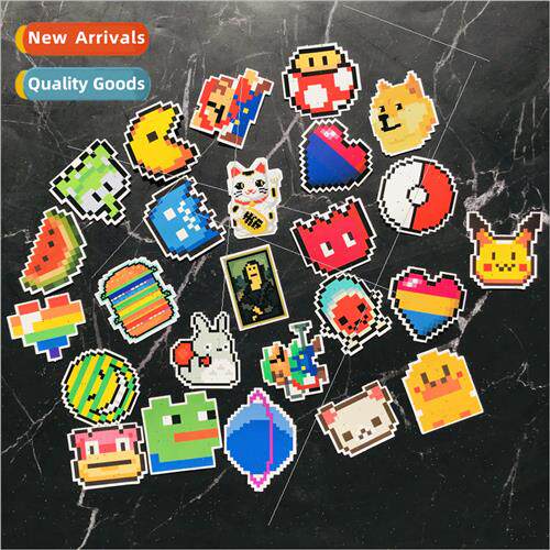 Bento Box Cute Pixel Stickers Cell Phone Tablet Headphone Ca