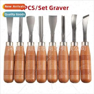 Tools Set Chisel Detail Chip Woodcarving Hand Dry Pieces