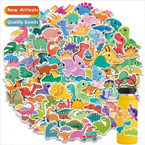 100 pcs of big eyes dinosaur stickers cute children reward s