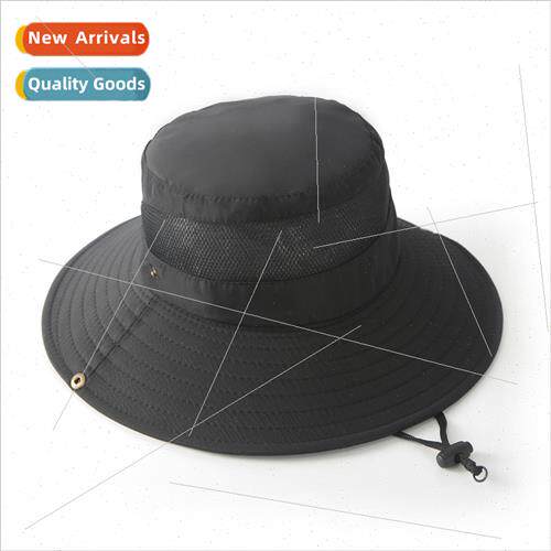 Outdoor large-brimmed fishermans hat men and women summer su