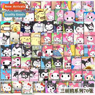 Sanrio series emoticon handbook stickers big ear dog kurumi