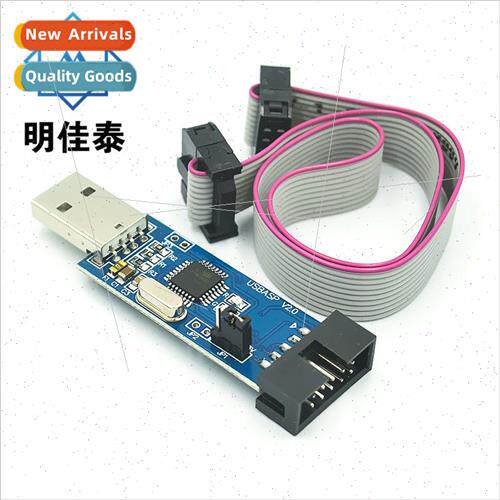 51 AVR Programmer ISP USBASP Downloader USBISP Download Cabl