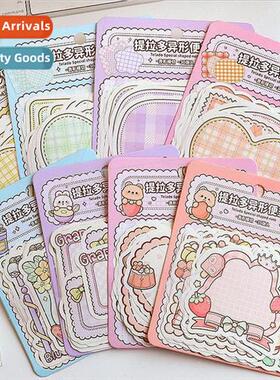 New shaped sticky notes handbook note pad handbook convenien