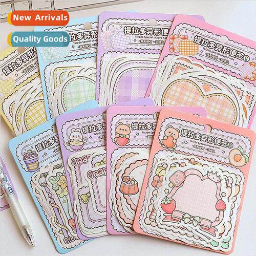New shaped sticky notes handbook note pad handbook convenien