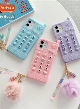 适用 iPhone 11/12/13PRO Unzip Barbie Phone Apple XSMAX Case