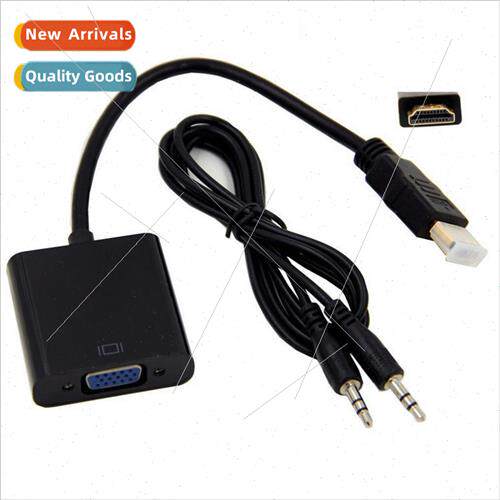 New copper computer connection cable hdmi to vga hd converte