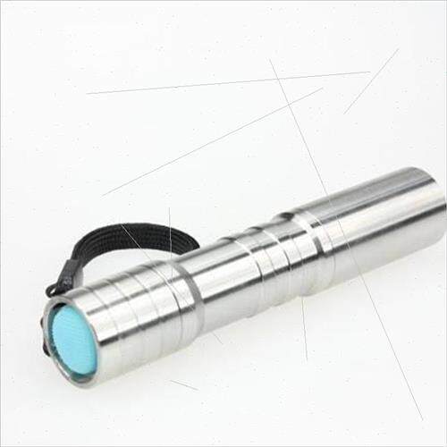 C3 mini strong light flashlight Q5 LED stainless steel house