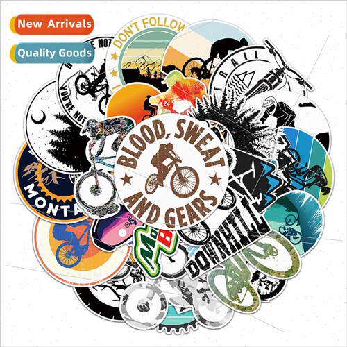 50 Bicycle Creative Graffiti Stickers ggage Scooter Tablet C