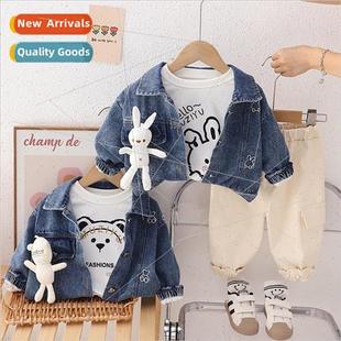 suit new fashionable 2308 denim fall baby jac childrens