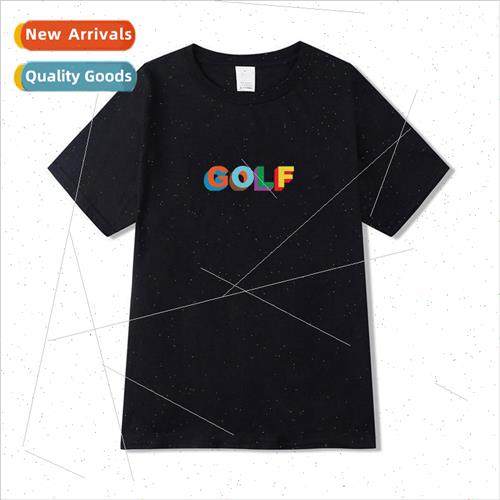Couples Tyler The Creator Golfed Wang Short Sleeve Tops Lett