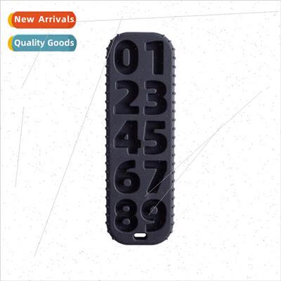 Baby Teether Food Grade Silicone Boil Resistant Remote Contr