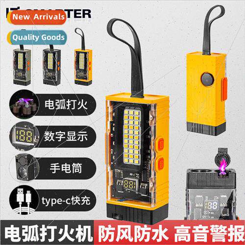 Outdoor windproof arc lighter light portable rechargeable ca