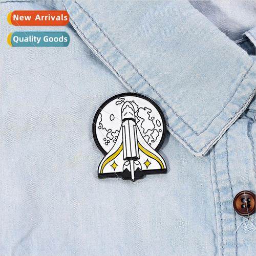 New st Movie & TV Peripheral Survivor 2 Rocket Ship Badge Cl