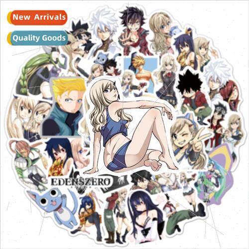 50 EDENS ZERO Eden Hoshihara anime stickers water bottle car